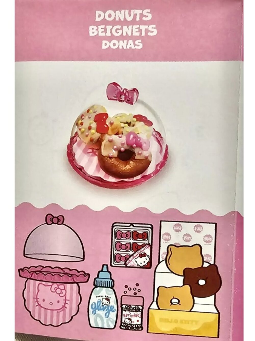 NEW MGA Miniverse Make It Mini Food Hello Kitty Series 1 Donuts